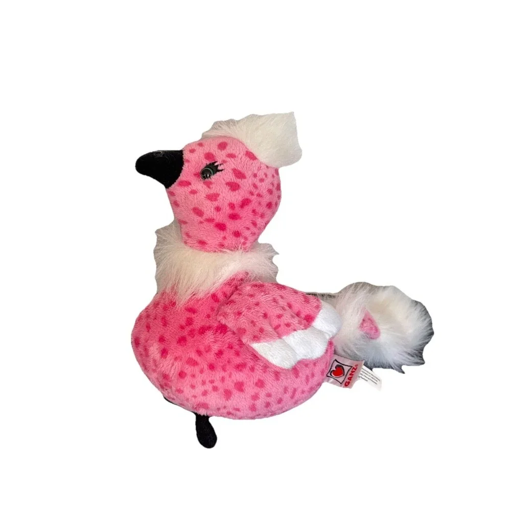 Ganz Webkinz Cherry Blossom Bird Pink Flamingo Stuffed Plush HM455 No Code Clean
